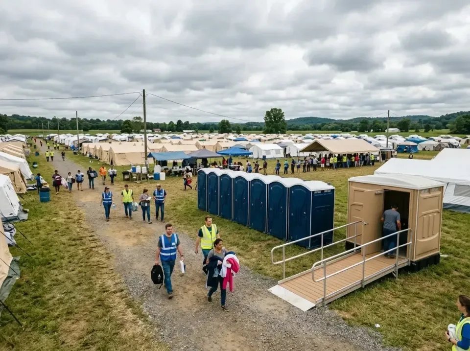 disaster-relief-camp-restrooms-010 — frequently asked questions, Dumpster & Portable Bathrooms Rental in Elkhart, IN